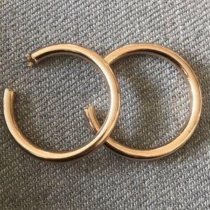 Thick Gold hoops